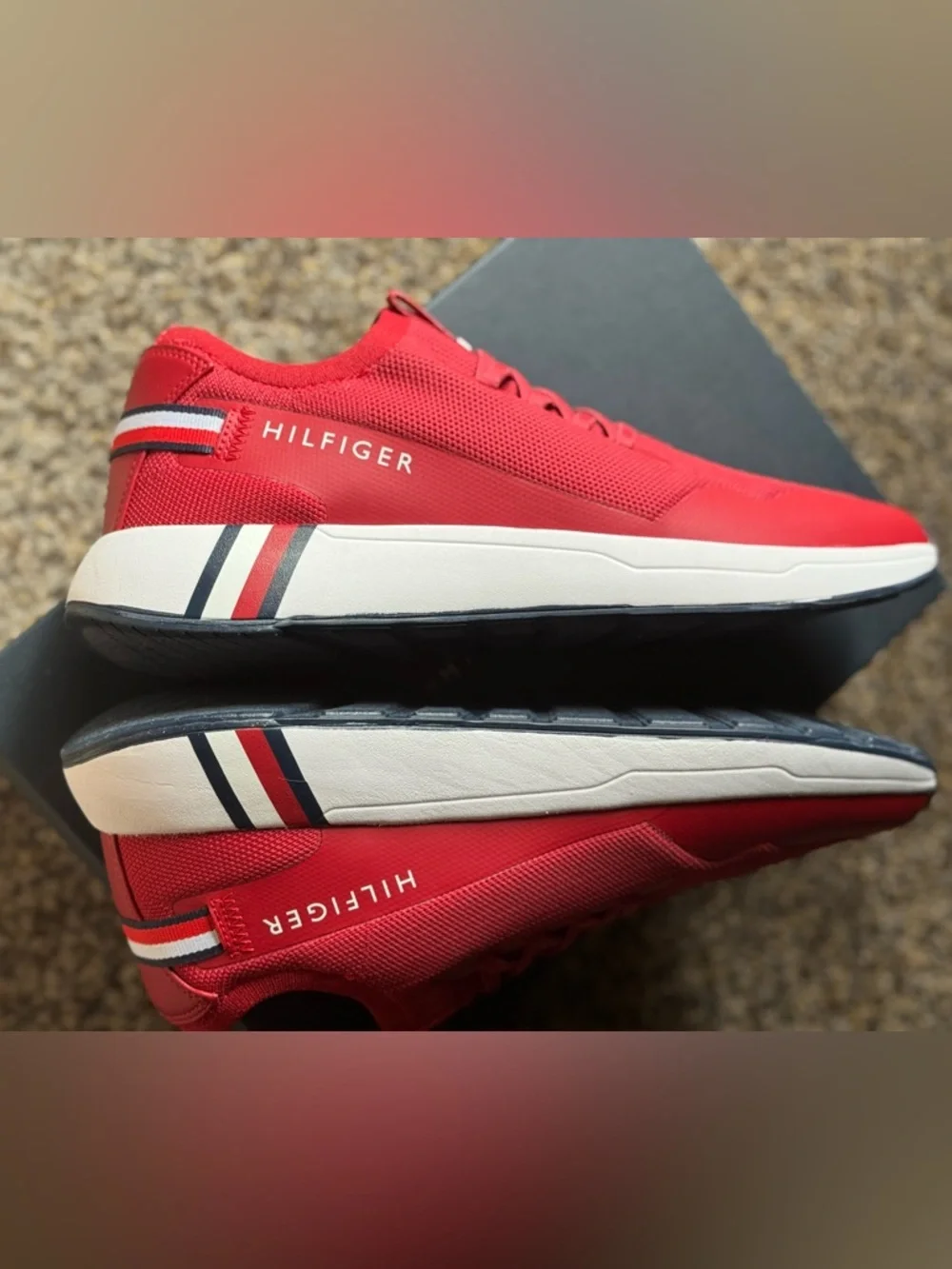 Tommy Hilfiger Women's Arosa slip-on jogger sneakers.